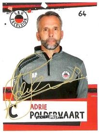 Sticker Adrie Poldervaart - Eredivisie 2018-2019 n. 64 - Ah