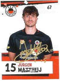 Sticker Jurgen Mattheij - Eredivisie 2018-2019 n. 67 - Ah