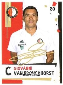 Figurina Giovanni Van Bronckhorst - Eredivisie 2018-2019 n. 80 - Ah