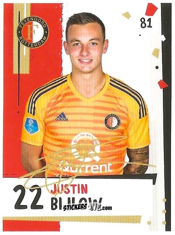 Figurina Justin Bijlow - Eredivisie 2018-2019 n. 81 - Ah