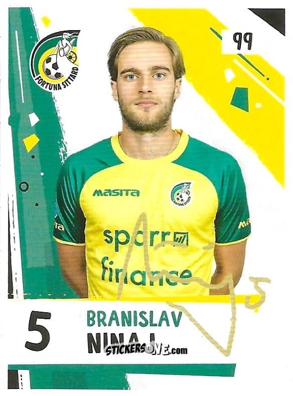 Figurina Branislav Ninaj - Eredivisie 2018-2019 n. 99 - Ah