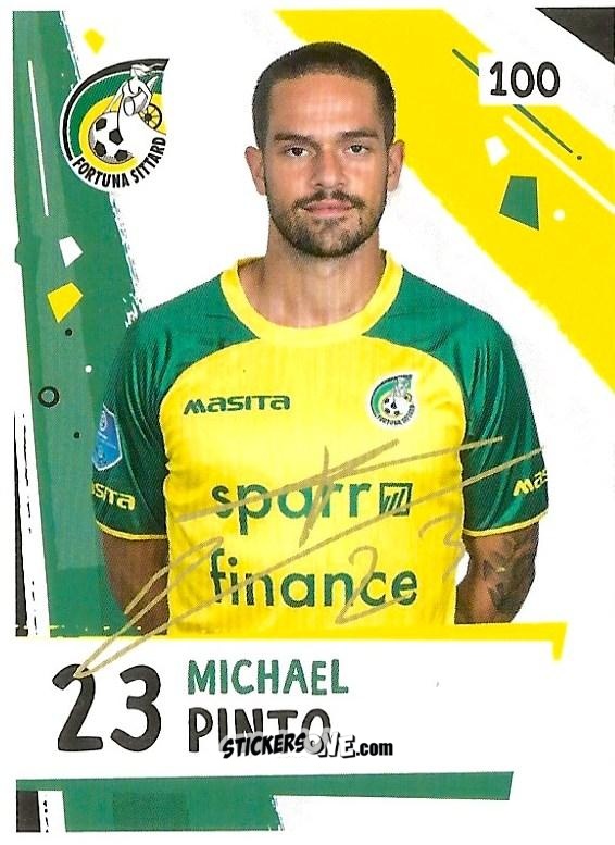 Figurina Michael Pinto - Eredivisie 2018-2019 n. 100 - Ah