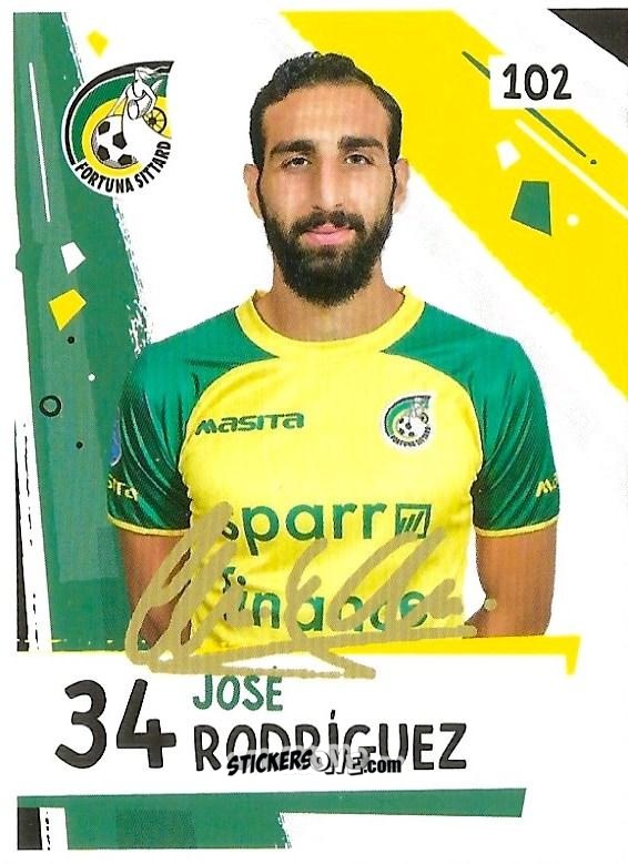 Figurina José Rodriguez - Eredivisie 2018-2019 n. 102 - Ah