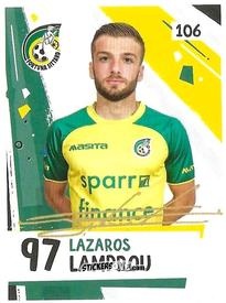 Figurina Lazaros Lamprou - Eredivisie 2018-2019 n. 106 - Ah