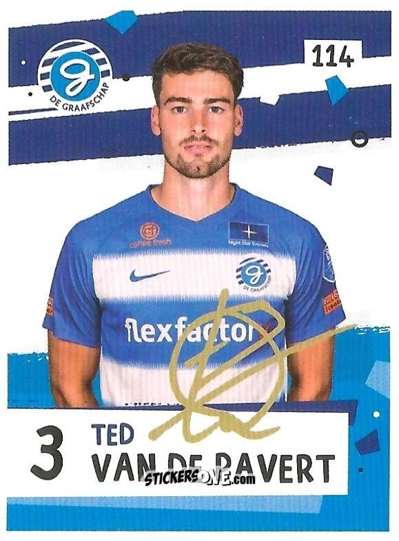 Figurina Ted Van De Pavert - Eredivisie 2018-2019 n. 114 - Ah