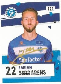 Figurina Fabian Serrarens - Eredivisie 2018-2019 n. 121 - Ah