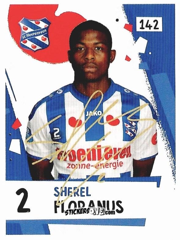 Figurina Sherel Floranus - Eredivisie 2018-2019 n. 142 - Ah