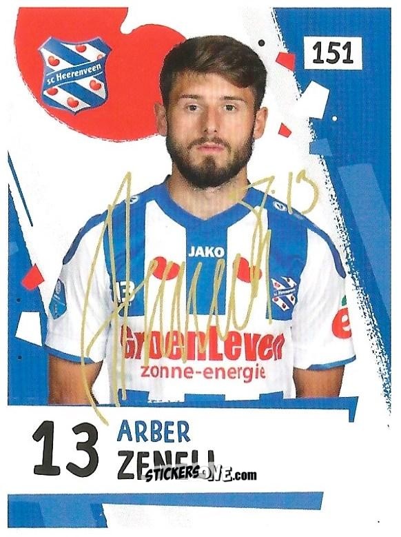 Figurina Arber Zeneli - Eredivisie 2018-2019 n. 151 - Ah