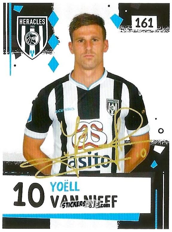 Sticker Yoell Van Nieff - Eredivisie 2018-2019 n. 161 - Ah