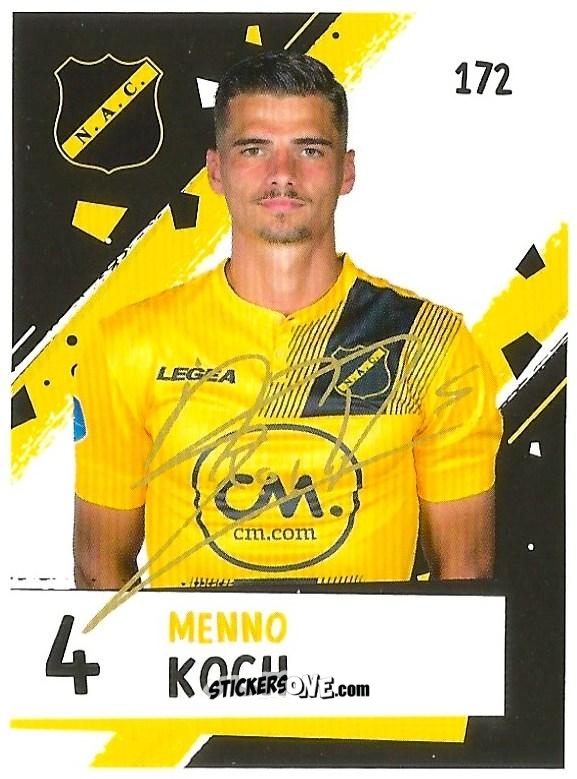 Figurina Menno Koch - Eredivisie 2018-2019 n. 172 - Ah