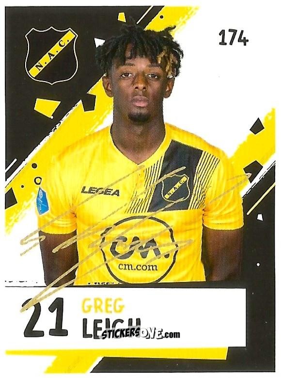 Figurina Greg Leigh - Eredivisie 2018-2019 n. 174 - Ah