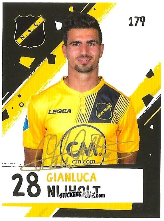 Figurina Gianluca Nijholt - Eredivisie 2018-2019 n. 179 - Ah