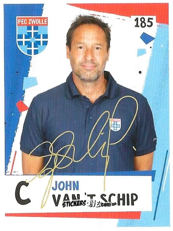 Sticker John Van 'T Schip - Eredivisie 2018-2019 n. 185 - Ah