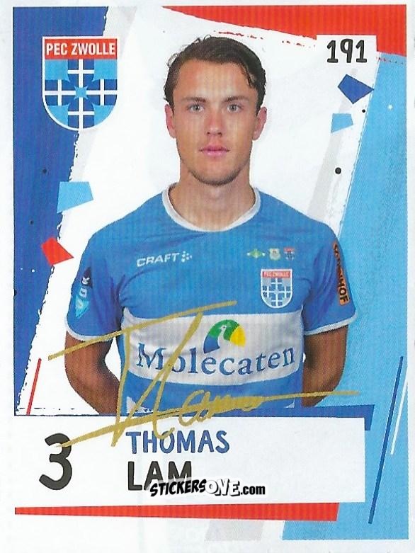 Cromo Thomas Lam - Eredivisie 2018-2019 n. 191 - Ah