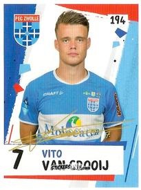 Cromo Vito Van Crooij - Eredivisie 2018-2019 n. 194 - Ah