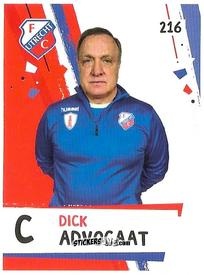 Figurina Dick Advocaat - Eredivisie 2018-2019 n. 216 - Ah