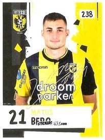 Figurina Matus Bero - Eredivisie 2018-2019 n. 238 - Ah