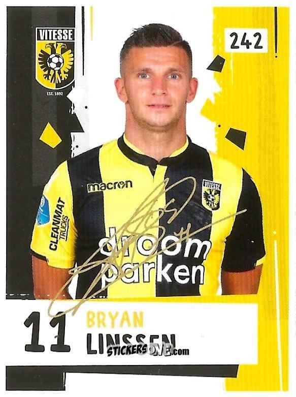 Figurina Bryan Linssen - Eredivisie 2018-2019 n. 242 - Ah