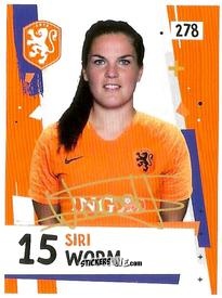 Figurina Siri Worm - Eredivisie 2018-2019 n. 278 - Ah