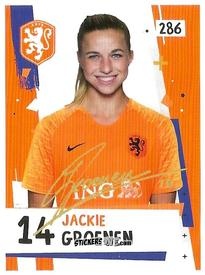 Cromo Jackie Groenen - Eredivisie 2018-2019 n. 286 - Ah