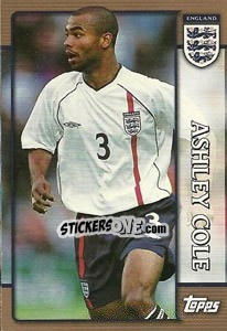 Sticker Ashley Cole - England 2002 n. 3 - Topps
