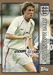 Cromo Steve McManaman - England 2002 - Topps