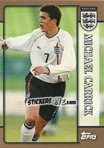 Cromo Michael Carrick - England 2002 - Topps