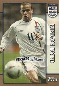 Cromo Kieron Dyer - England 2002 - Topps