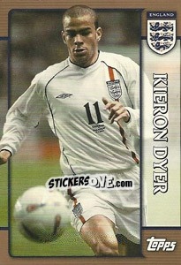 Sticker Kieron Dyer - England 2002 n. 24 - Topps