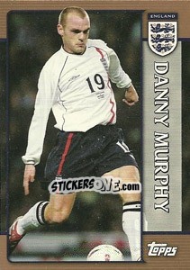 Sticker Danny Murphy - England 2002 - Topps