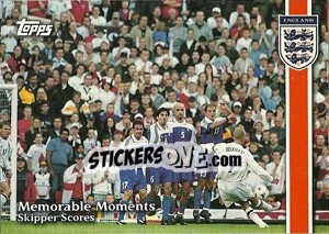 Sticker England v. Greece - England 2002 n. 40 - Topps