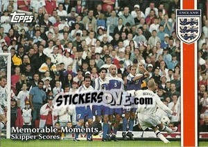 Sticker England v. Greece - England 2002 - Topps