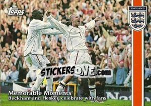 Sticker England v. Greece - England 2002 n. 41 - Topps