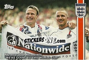 Sticker England v. Greece - England 2002 n. 42 - Topps