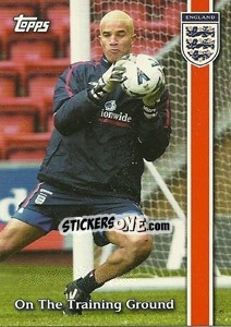 Cromo On The Training Ground - England 2002 - Topps