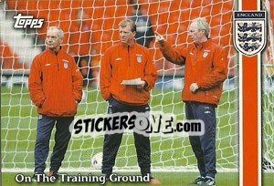 Cromo On The Training Ground - England 2002 - Topps