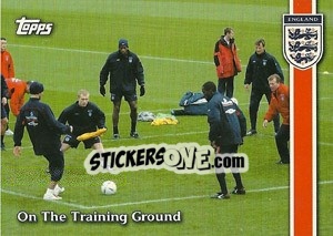 Figurina On The Training Ground - England 2002 n. 47 - Topps