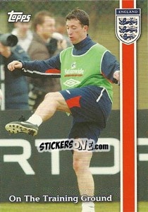 Cromo On The Training Ground - England 2002 - Topps