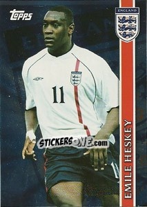 Sticker Emile Heskey - England 2002 n. E7 - Topps