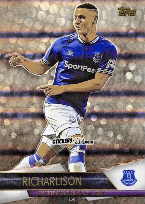 Cromo Richarlison - English Premier League 2018-2019. Match Attax Ultimate n. 138 - Topps