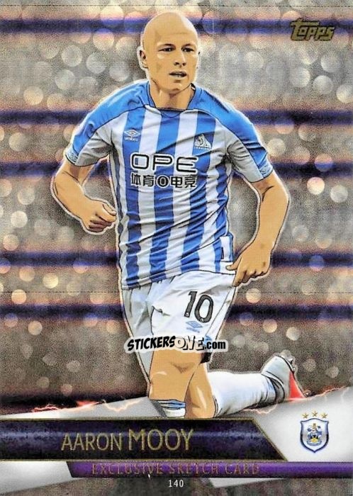 Cromo Aaron Mooy - English Premier League 2018-2019. Match Attax Ultimate n. 140 - Topps