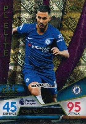 Figurina Eden Hazard - English Premier League 2018-2019. Match Attax Ultimate n. 152 - Topps