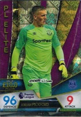 Cromo Jordan Pickford - English Premier League 2018-2019. Match Attax Ultimate n. 154 - Topps