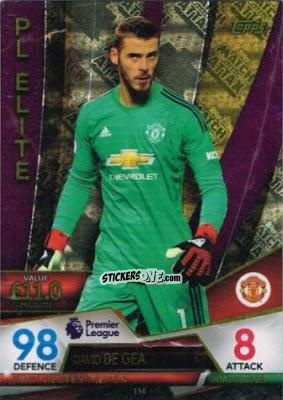 Figurina David De Gea - English Premier League 2018-2019. Match Attax Ultimate n. 158 - Topps