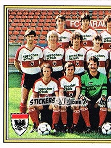 Figurina Mannschaft (puzzle 1) - Football Switzerland 1983-1984 - Panini