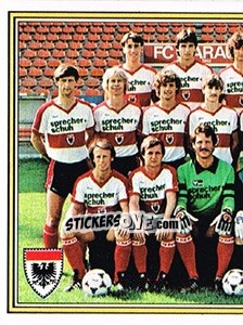 Sticker Mannschaft (puzzle 1) - Football Switzerland 1983-1984 - Panini