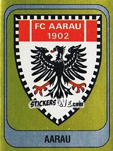 Sticker Wappen - Football Switzerland 1983-1984 n. 15 - Panini