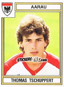 Cromo Thomas Tschuppert - Football Switzerland 1983-1984 - Panini