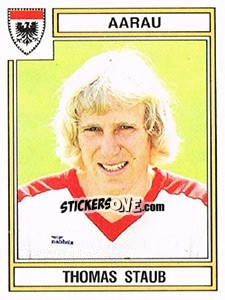 Sticker Thomas Staub - Football Switzerland 1983-1984 n. 22 - Panini
