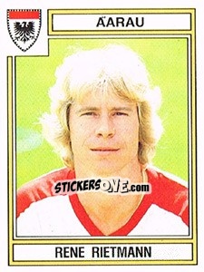 Sticker Rene Rietman - Football Switzerland 1983-1984 - Panini